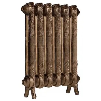 Ретро радиатор чугунный Iron Lion 'Azalia' 660 16 Секций грунт (DD)