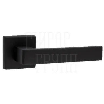Дверная ручка на розетке Fimet 'Ice' Twin 168 (211B) 50 мм черный
