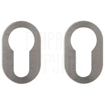 Накладки под цилиндр Verum Nuda матовый хром