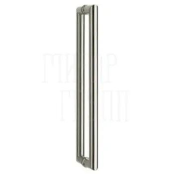 Дверная ручка-скоба Convex 927 (470/370 mm) никель