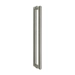 Дверная ручка-скоба Convex 927 (470/370 mm), никель