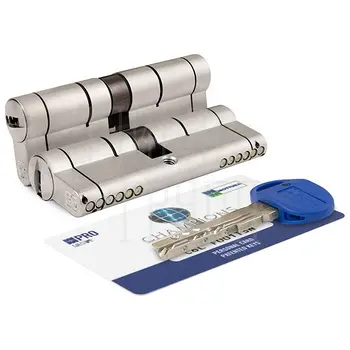 Цилиндровый механизм Mottura (Моттура) CP4D465101 (97 мм/41+10+46) никель