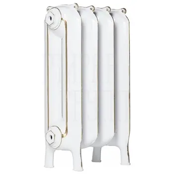 Ретро радиатор чугунный Iron Lion 'Sofora' 560 5 Секций грунт (DD)