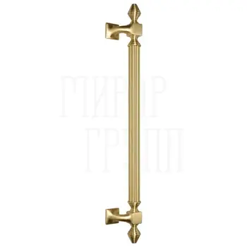 Ручка дверная скоба Extreza 'IMPERO' (Имперо) 600 мм (470 мм) матовое золото