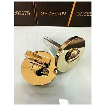 Дверная накладка сантехническая Ghobestir A858-1N золото