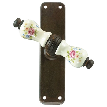 Ручка для окон Т-образная кованая Galbusera Art.2604 Martellina античная ржавчина