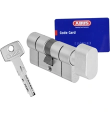 Купить Профильный цилиндр ключ-вертушка ABUS KD10PS Z30/K30 60 mm (25+10+25) H-BOX с удлиненной шейкой ключа по цене 4`400 руб. в Москве