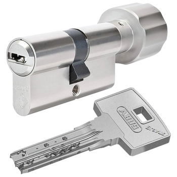 Цилиндровый механизм Abus Bravus.3000 MX ключ-вертушка 120 mm (75+10+35) никель