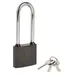 Замок Punto (Пунто) навесной PK-0138 L 3 key англ.ключ., никель