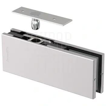 Петля верхняя Armadillo (Армадилло) с осью для стеклянной двери Range.GL.H20 нерж. сталь