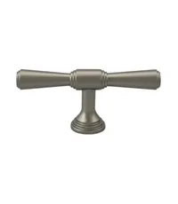 Мебельная ручка 0070 T 80x34x12mm SN матовый никель
