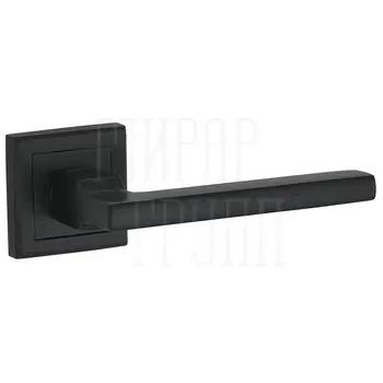 Дверная ручка на квадратной розетке BUSSARE 'PINADO' A-31-30 черный