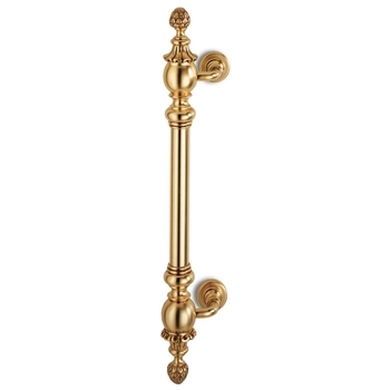 Дверная ручка-скоба SALICE PAOLO 'Ankara' 3034 (470/300 mm) золото 24к