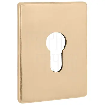 Накладка Fuaro (Фуаро) на цилиндр ESC.C.RL/K.486 (ESC 486-C RL) сатинированное золото