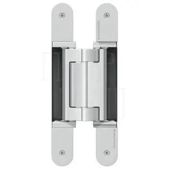 Петля скрытая универсальная Simonswerk TECTUS TE 640 3D A8 (160/180 кг) для дверей с наличником до 8 мм матовый хром
