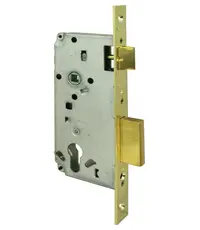 Купить Замок врезной цилиндровый 2 оборота 1 плоский ригель защелка CISA 5C611.45.0 по цене 2`983 руб. в Москве