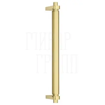 Дверная ручка-скоба Pasini 'Techno' 4060 (285/250 mm) полированная латунь