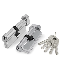 Купить Цилиндровый механизм Fuaro (Фуаро) (100 ZM/90) 1000ZMKnob 90 mm (40+10+40) с вертушкой по цене 430 руб. в Москве