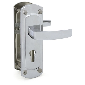 Ручки на планке для дверей Palladium 460-25 хром