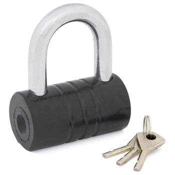 Замок навесной Фабрика замков 801F-90 никель