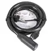 Замок Punto (Пунто) тросовый PK-BIKE-1012-KEY (10х1200) 2key/подвес, никель