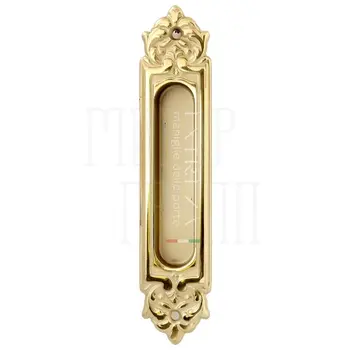 Ручка дверная для раздвижных дверей Extreza P601 полированное золото