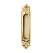 Ручка дверная для раздвижных дверей Extreza P601, полированное золото