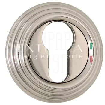 Накладка дверная под цилиндр Extreza CYL R05 полированный никель