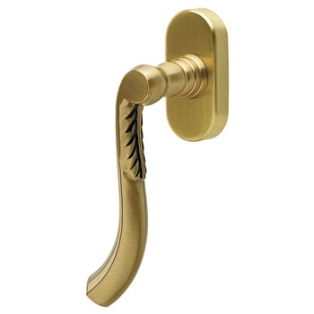 Ручка оконная Mestre OV 0738 матовая черненая латунь