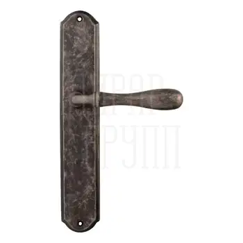 Дверная ручка на планке Melodia 294/131 'Beta' античное серебро