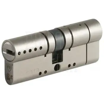 Цилиндр Rav Bariach серии Saturn ключ-ключ 80 mm (35+10+35) никель