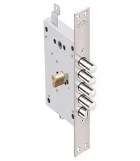 Корпус Elbor (Эльбор) врезного замка с защёлкой Рубин 1.08.21 с тягами /56152/