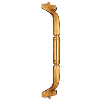 Дверная ручка-скоба SALICE PAOLO 'Queen' 9000 (490-952 mm) золото 24к (490)