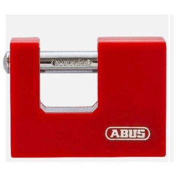 Навесной замок ABUS 878/80 B красный