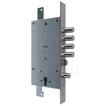 Замок Guardian (Гардиан) врезной двухсистемный ЗВ 25.12 Т с тягами /123:209/ схема