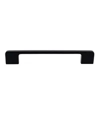 Мебельная ручка 0076 160 196x30x9.5mm BL черный