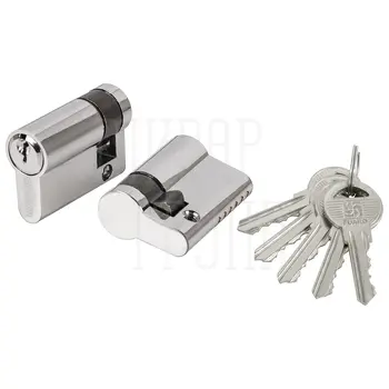 Цилиндровый механизм Fuaro (Фуаро) (100 ZA/50) 1000ZAKey50(5+10+35) хром