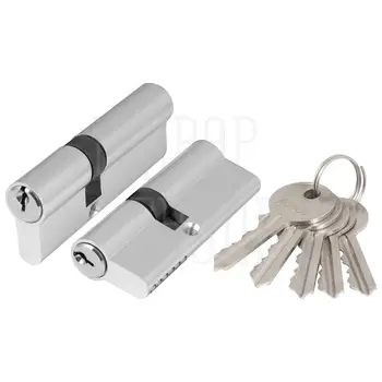 Цилиндровый механизм Ajax (Аякс) (AX100/80) AX1000Key80 (30+10+40) CP хром