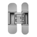 Петля дверная скрытая KUBICA HYBRID 6360 45 мм (60 кг) асимметричная, матовый хром