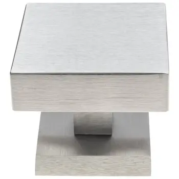 Ручка дверная кноб поворотная Fratelli Cattini 'KUBA' 65x65 матовый хром