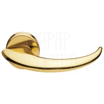Дверные ручки на розетке Morelli Luxury 'Abundance' золото