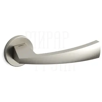 Дверная ручка на розетке Mandelli 'Mitos' 1131 матовый никель