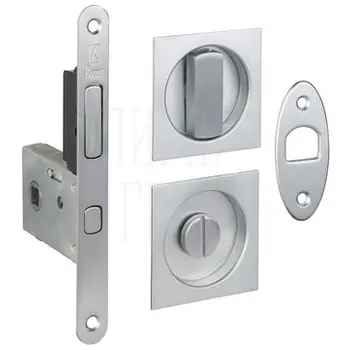Комплект Bonaiti WC (Механизм G500T H21 + ручки EASY QUADRO) сатинированный хром