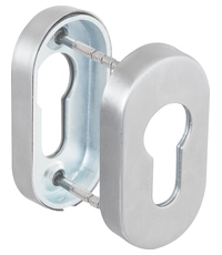 Накладка Fuaro (Фуаро) под цилиндр ET.R.DSS201-02P (DSS-02P-ET) INOX 201 (овальное основание)