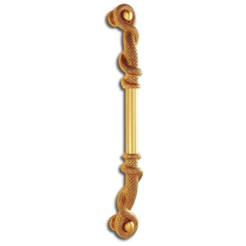 Дверная ручка-скоба SALICE PAOLO 'Snake' 3035 (570/500 mm) французское золото