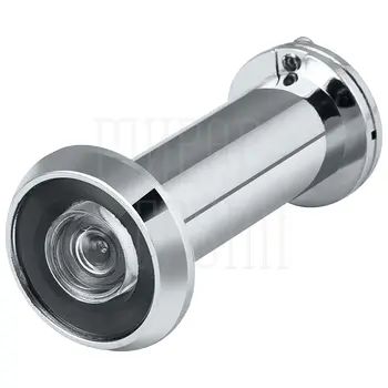 Глазок Punto (Пунто) дверной оптика пластик DVP3/HD 140/50х90 хром (подвес)
