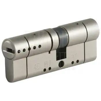 Цилиндр Rav Bariach серии Saturn ключ-ключ 80 mm (30+10+40) никель