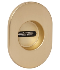 Накладка Fuaro (Фуаро) на сувальдный замок ESC.S-auto.RLR/U/R.477G-39 сатин. золото (1шт.)