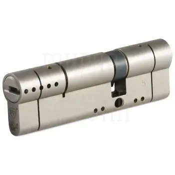 Цилиндр Rav Bariach серии Saturn ключ-ключ 100 mm (30+10+60) никель