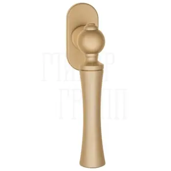 Ручка оконная Fratelli Cattini 'FOGGIA' FW 7 матовая латунь